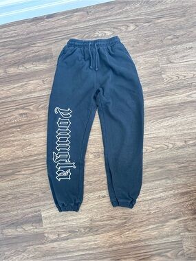 YoungLA Black Sweatpants